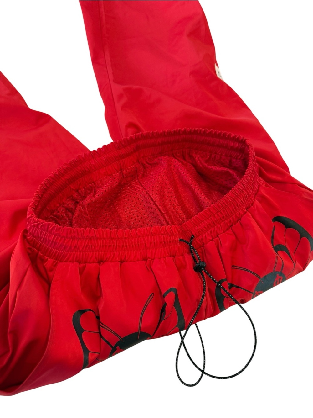 NWT✨ SKOOT Degenerate Angel Pants Red Graphic Techwear Joggers Medium - Picture 7 of 11